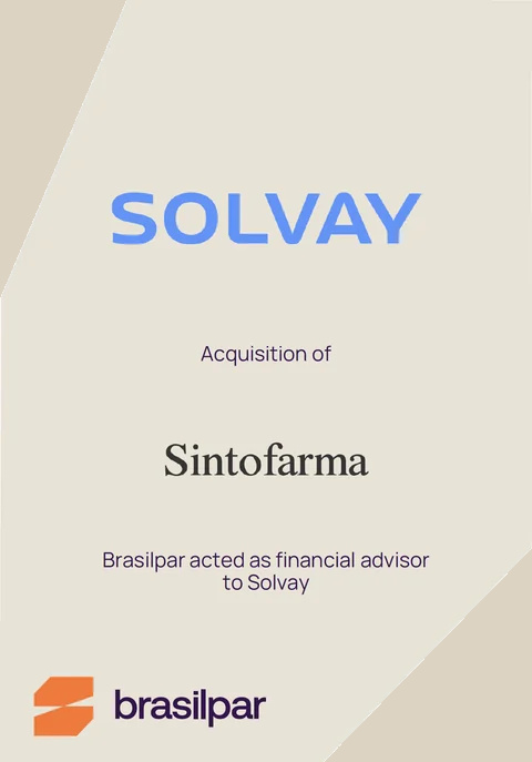 Solvay — acquisition de Sintofarma
