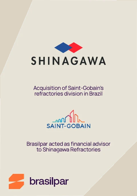 Shinagawa Refractories — acquisition de la division réfractaires de Saint-Gobain au Brésil